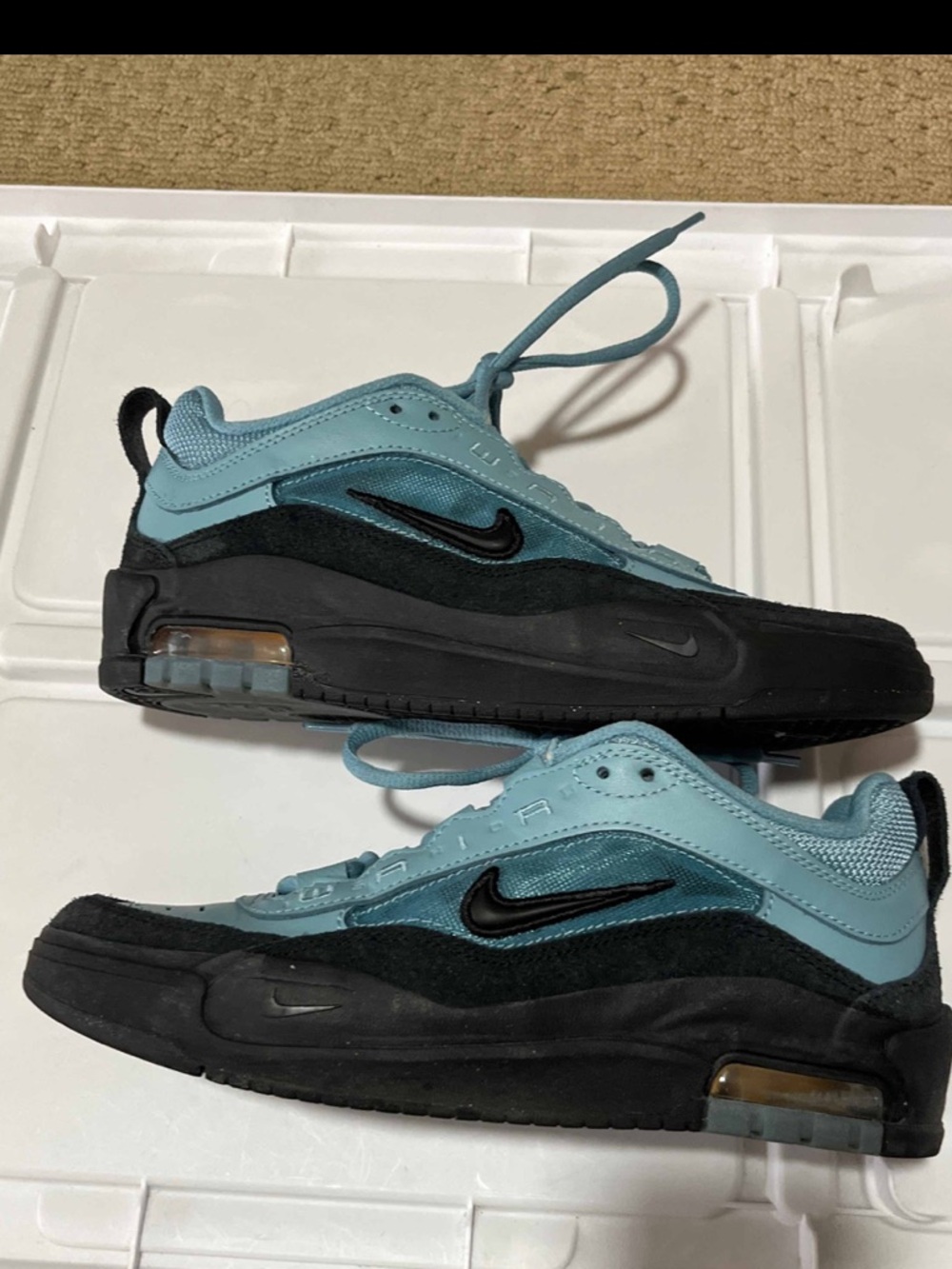 Nike Air Max Ishod Wair SB Denim Turquoise - Size 6.5 Men's / 8 Women's